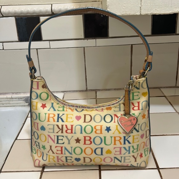 Dooney & Bourke Handbags - NEW Dooney and Bourke Rainbow Zipper Bag